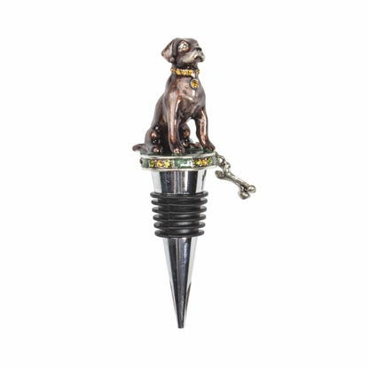 Quest Collection Dog & Bone Wine Stopper