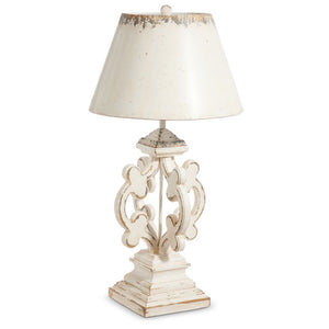 Raz Imports 2024 European Style 31" Distressed Lamp With Shade