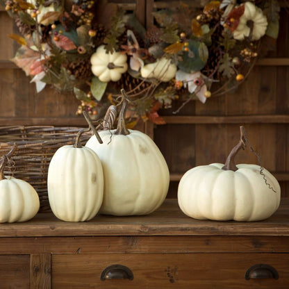 Park Hill Collection Lodge Full Moon Pumpkin Collection, Set Of 5