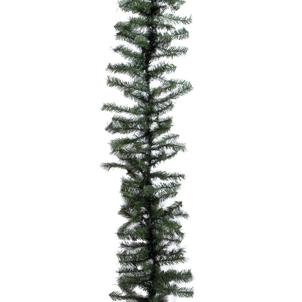 Vickerman 100' x 8" Canadian Pine Artificial Christmas Garland, Unlit, PVC