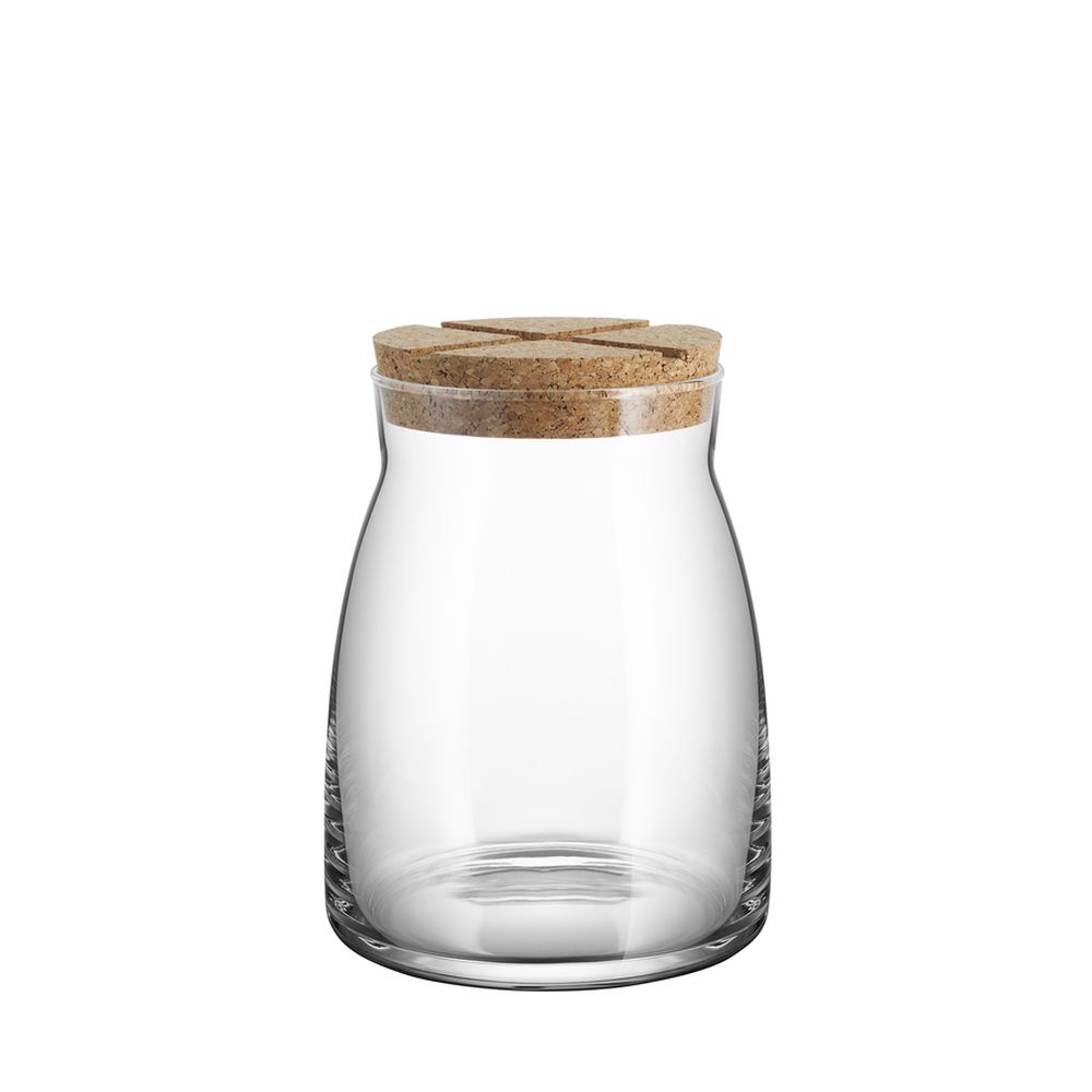 Kosta Boda Bruk Jar with Cork Large, Glass