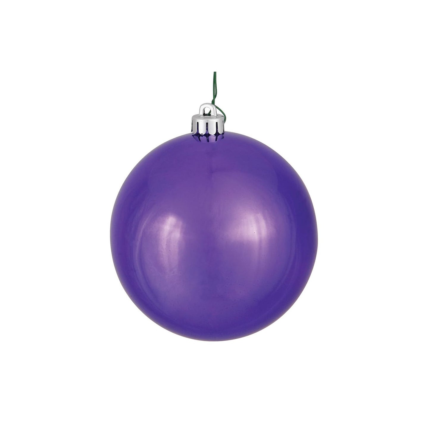 Vickerman 12" Shiny Ball Ornament