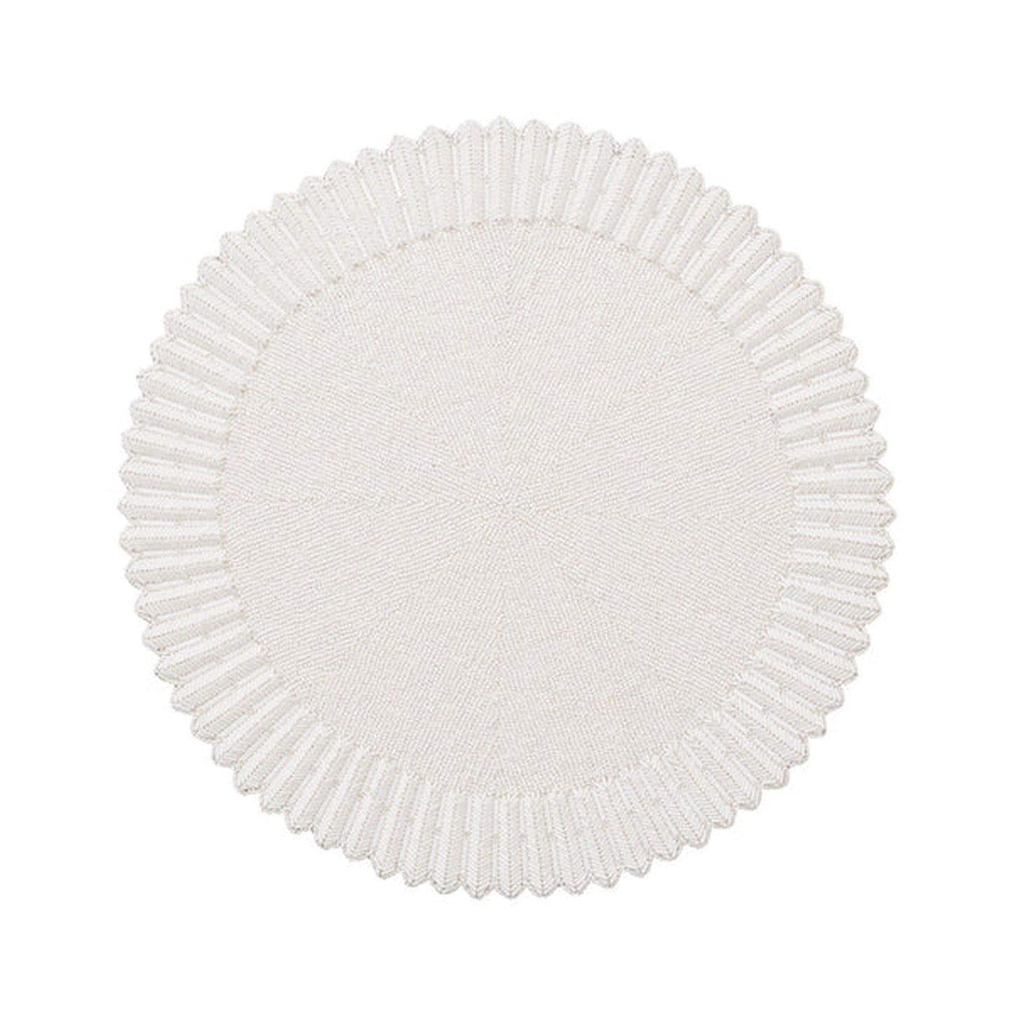 Kim Seybert Lumina Placemat in White, Set of 2