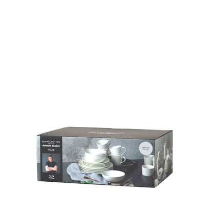 Royal Doulton Gordon Ramsay Maze Mug 13.5floz Light Grey, Set of 4