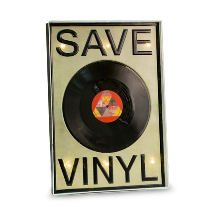 Bey Berk Save Vinyl Sign, LED Lighted, Wall Mountable.