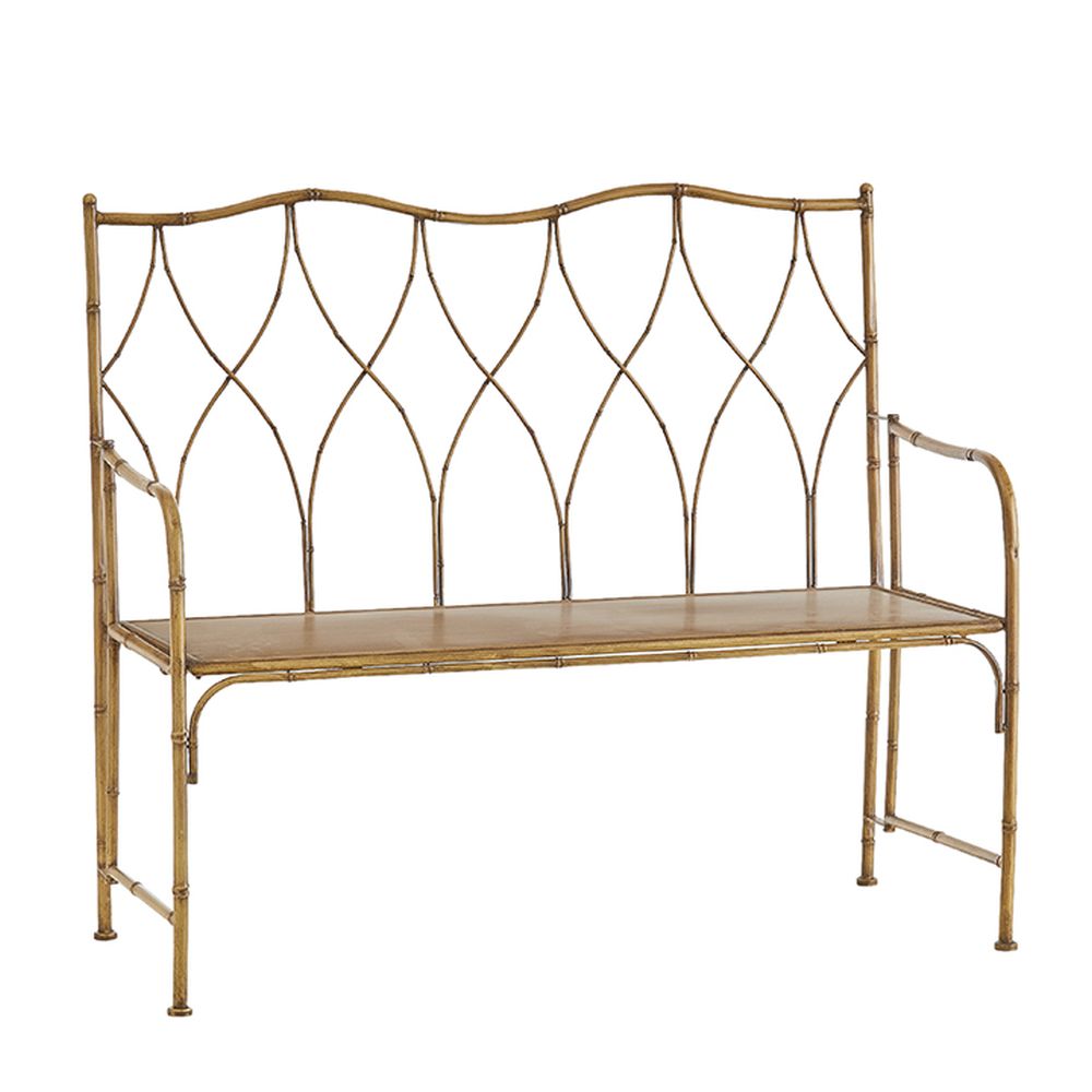 Raz Imports 2023 New Traditions 45.5" Faux Bamboo Bench