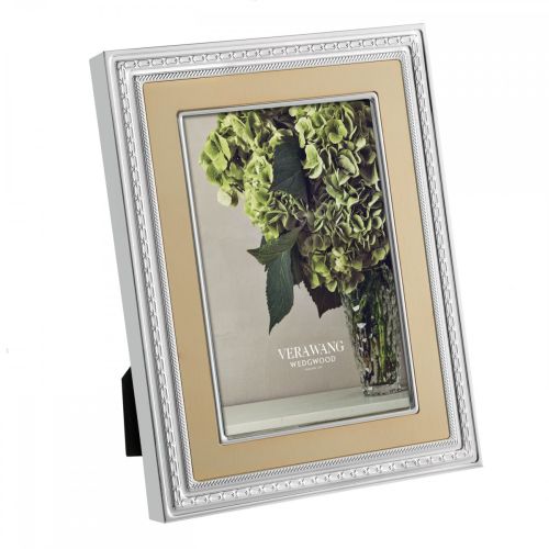 Wedgwood Vera Wang With Love Picture Frame 5x7 Inch Gold