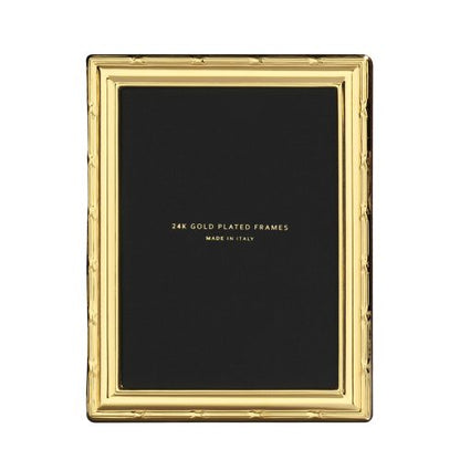 Cunill 24k Gold Plated Ribbon Picture Frame