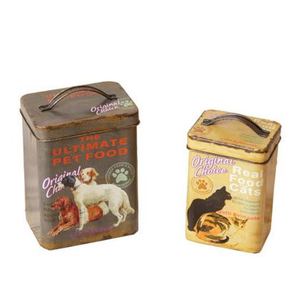 Your Heart's Delight Tins - Dog & Cat Food, Metal