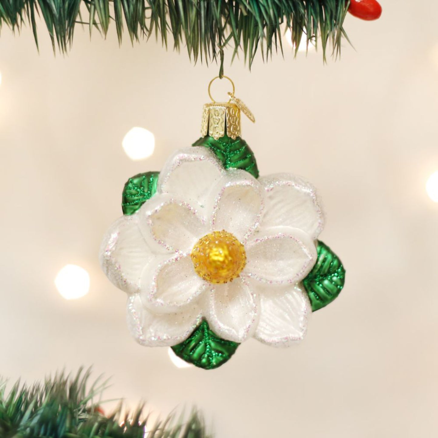 Old World Christmas Magnolia Ornament