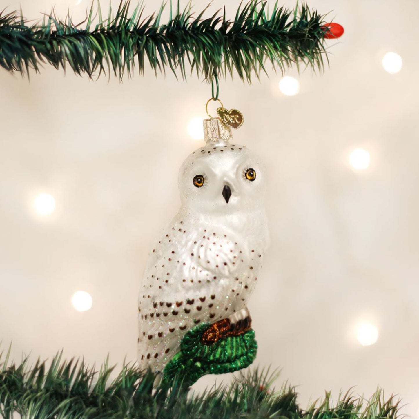 Old World Christmas Great White Owl Ornament