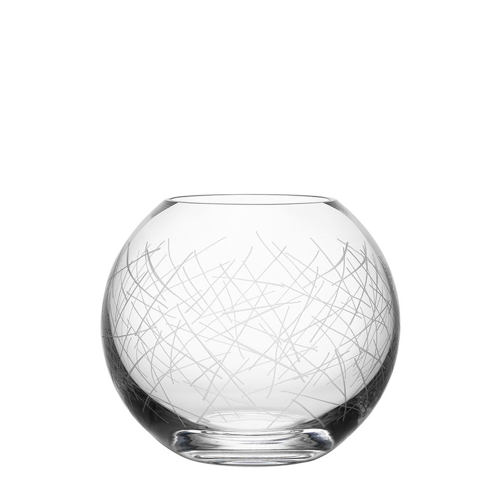 Orrefors Confusion Vase Bowl, Crystal
