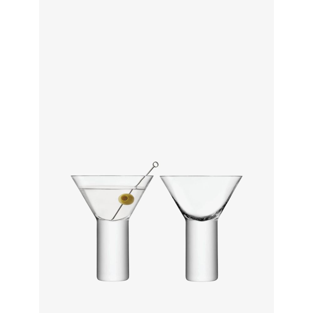 LSA International Boris Cocktail Glass 8Oz Clear Set Of 2
