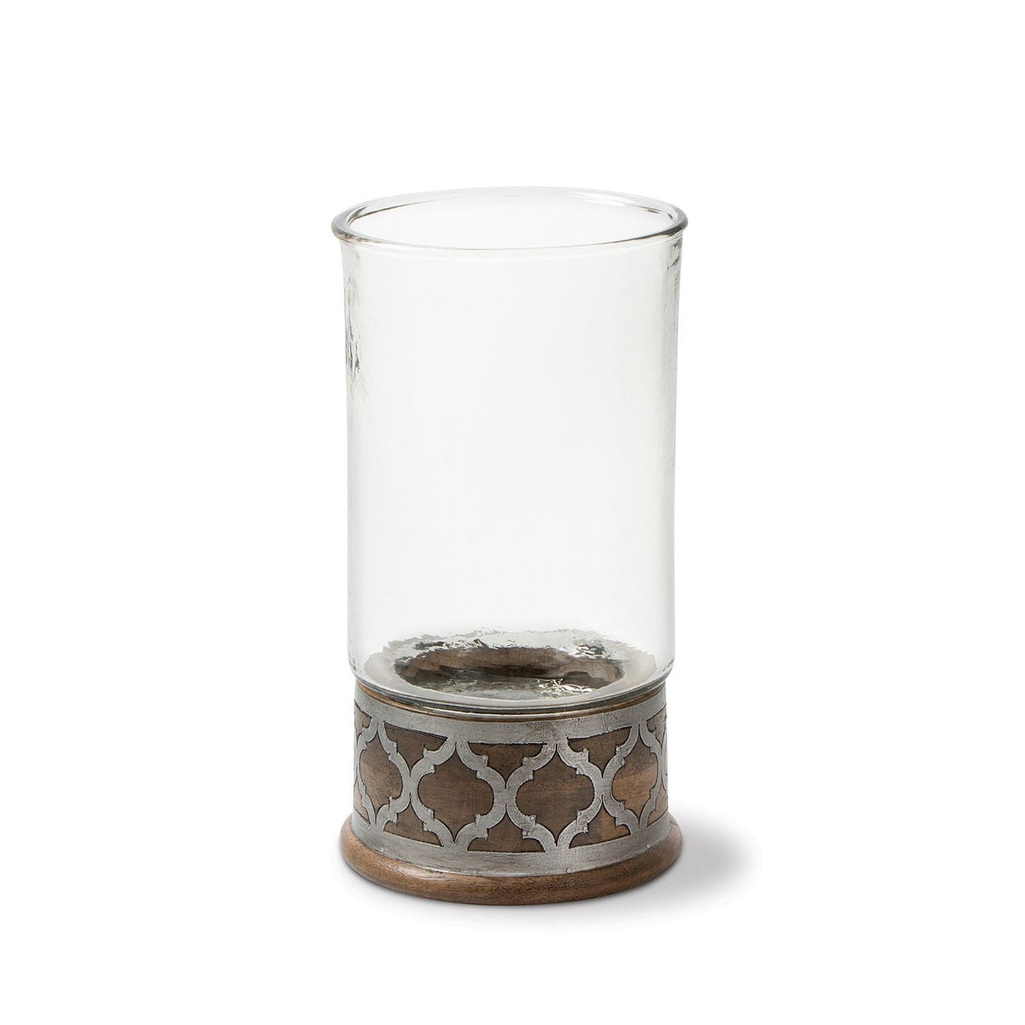 Park Hill Collection Heritage Inlay Wood Candleholder