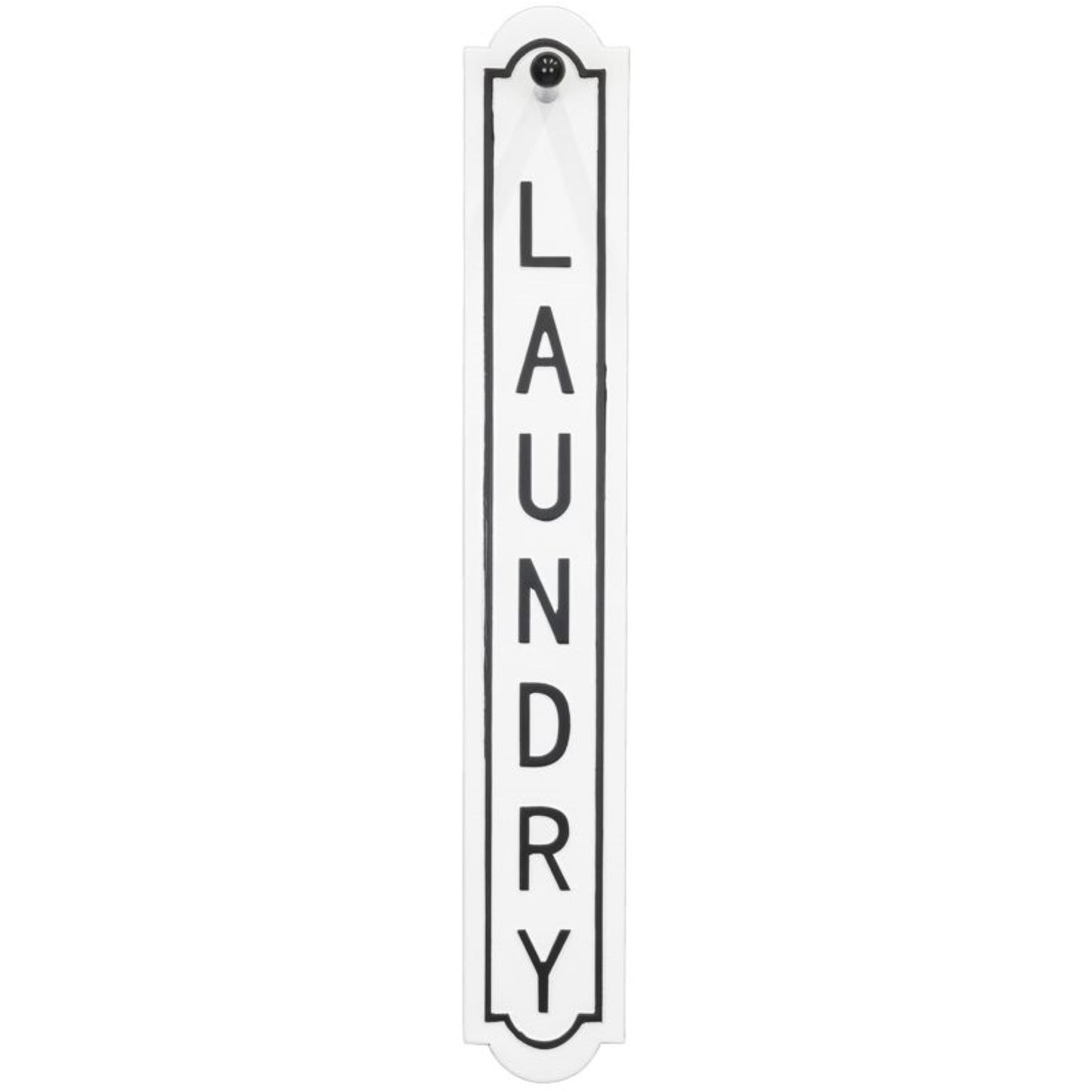 Hanna's Handiworks Vertical Laundry Hook Sign