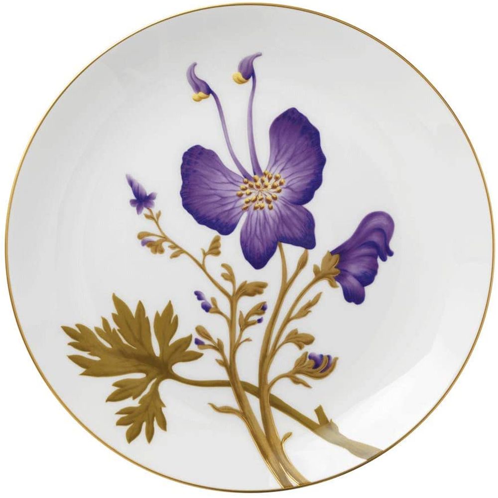 Royal Copenhagen Flora Plate Pansy 10.75"