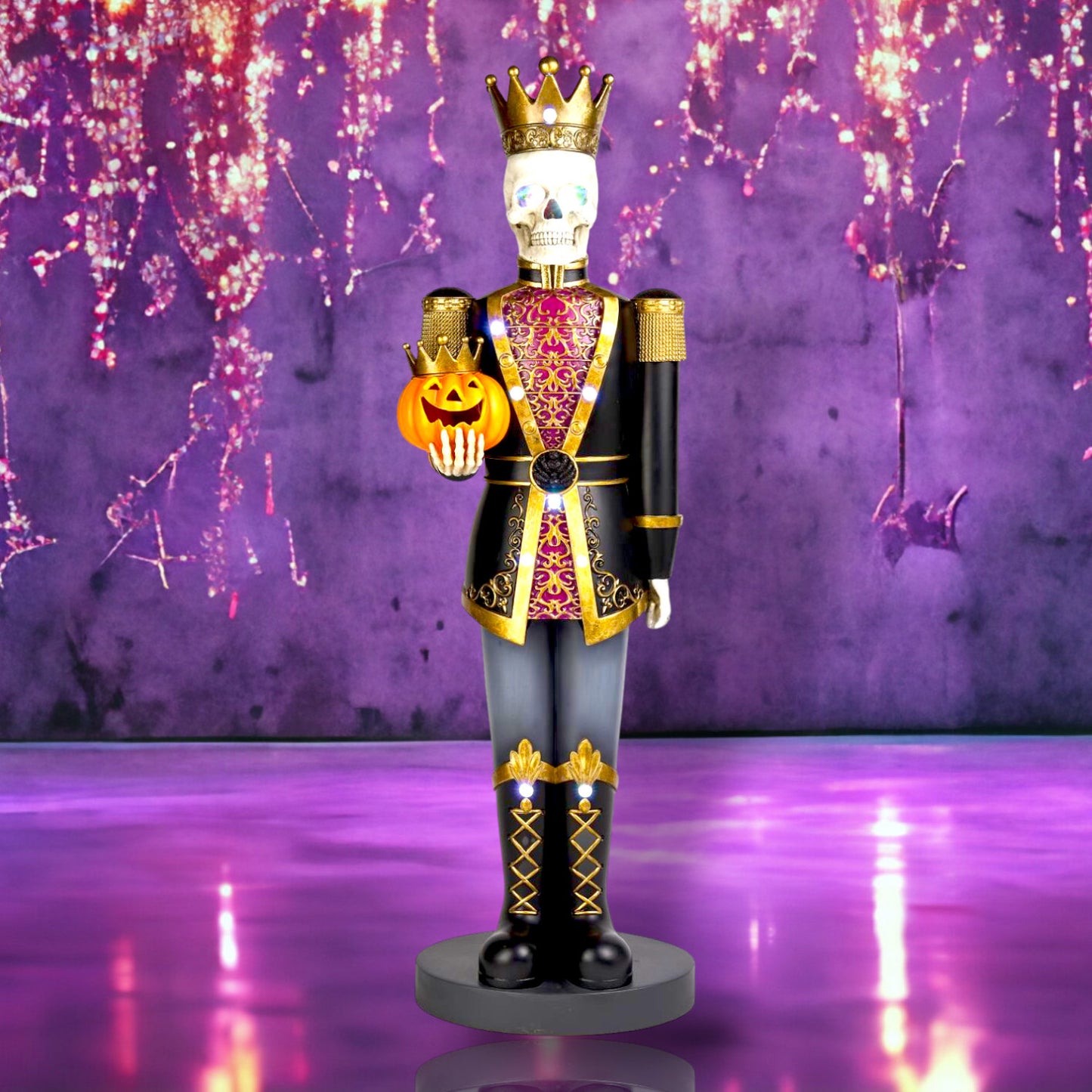 December Diamonds Halloween Carnival 40-Inch Skeleton Prince
