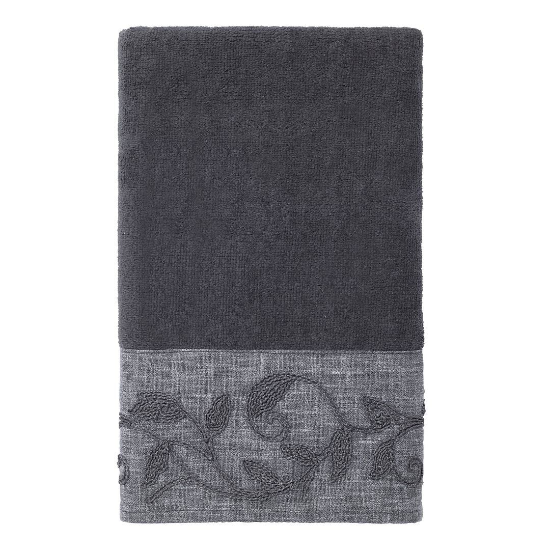 Avanti Linens Linetto Cord Hand Towel - Granite
