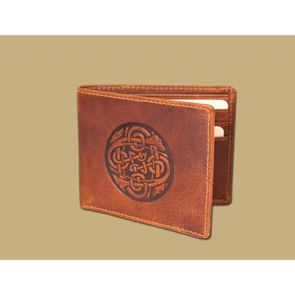 Lee River Leather Cuchulainn Wallet - Irish Made