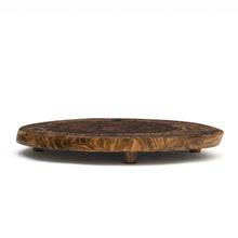 Load image into Gallery viewer, Lipper International Burl Finish Footed Server