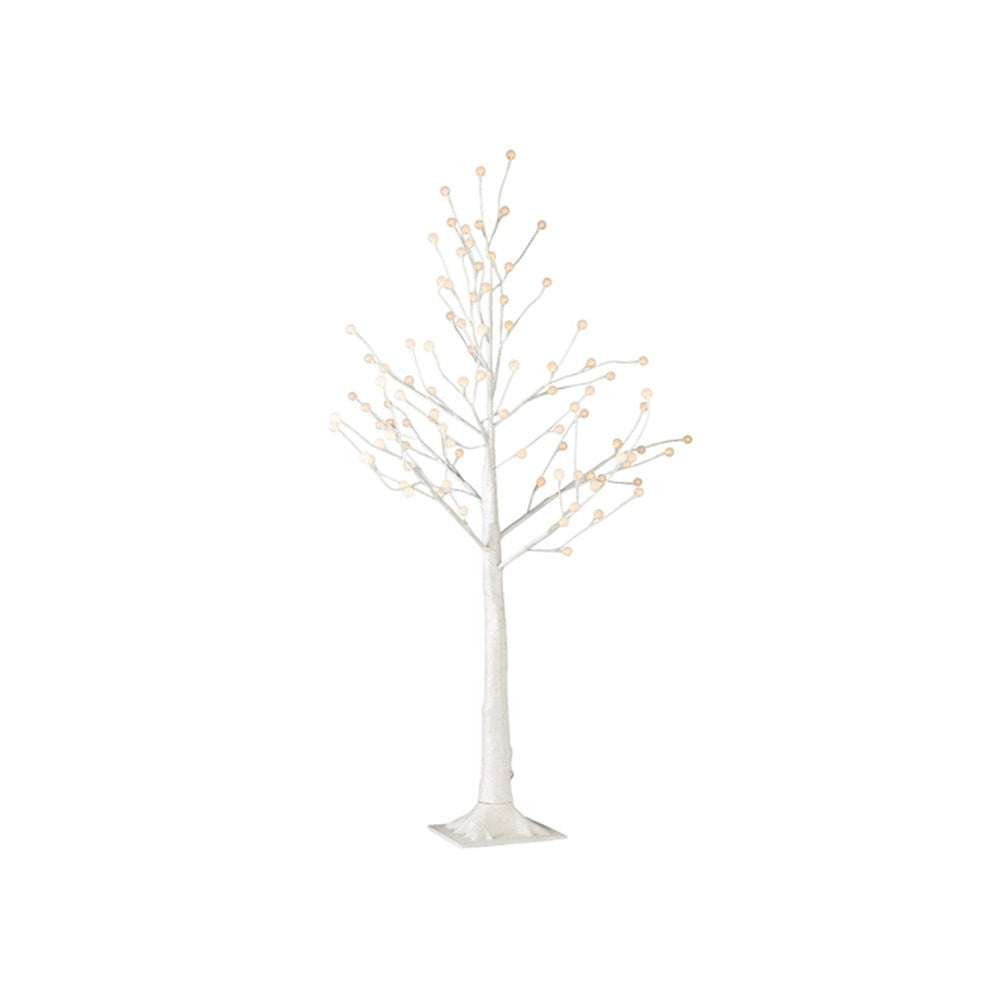 Raz Imports 2021 Lights Glittered White Lighted Tree