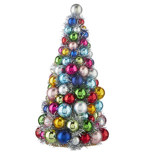 Raz Imports 2022 Collected Christmas Ball Ornament Tree