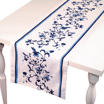 Avanti Linens Blue Portofino Table Cloth. by Avanti Linens