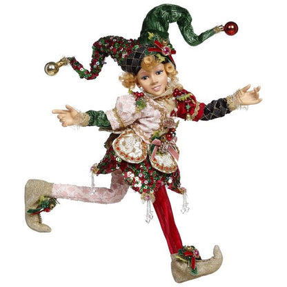 Mark Roberts Christmas 2022 North Pole Jester Elf Girl Figurine