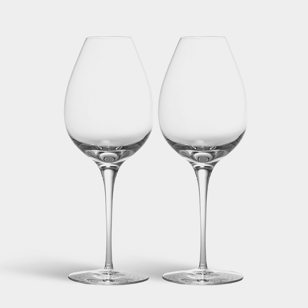 Orrefors Difference Primeur Wine Glass Set Of 2