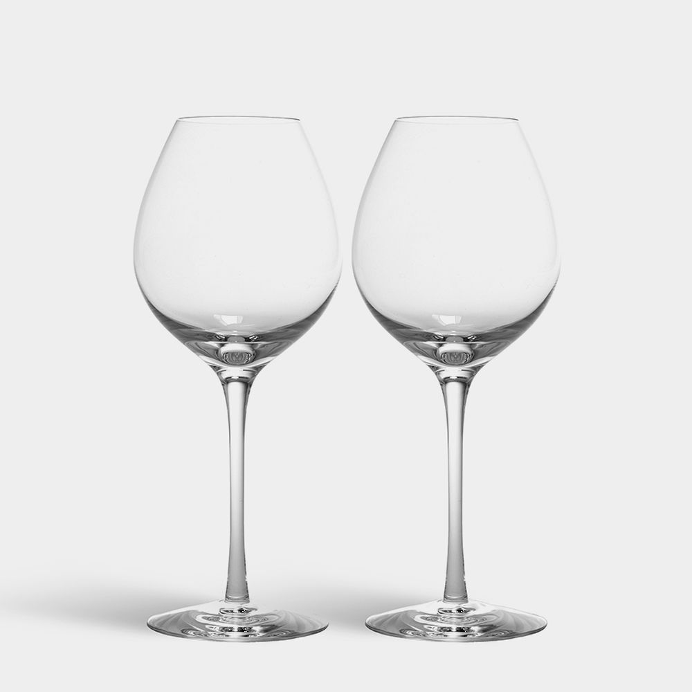 Orrefors Difference Fruit Wine Glass Set Of 2
