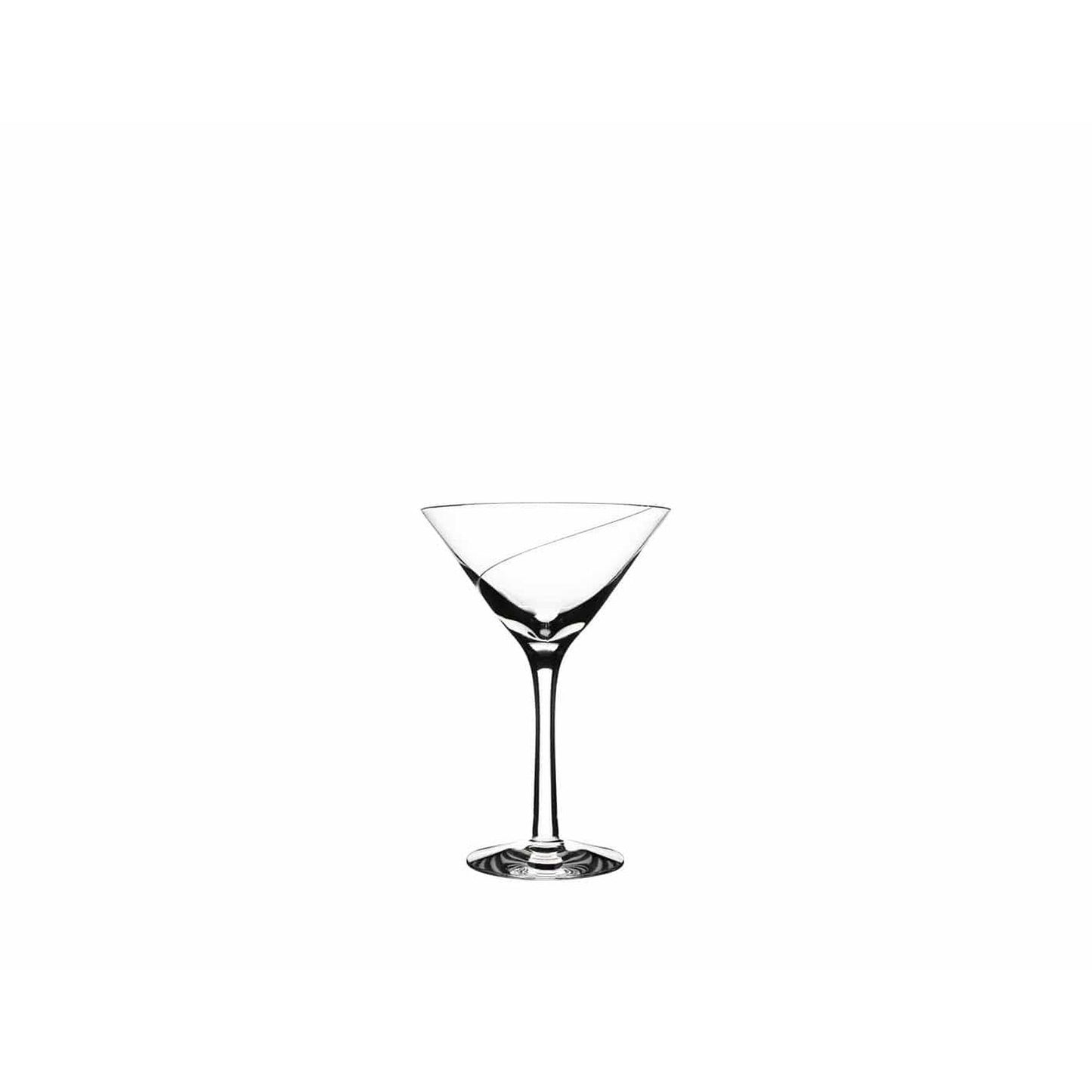 Kosta Boda Line Martini Glass, Glass, Clear