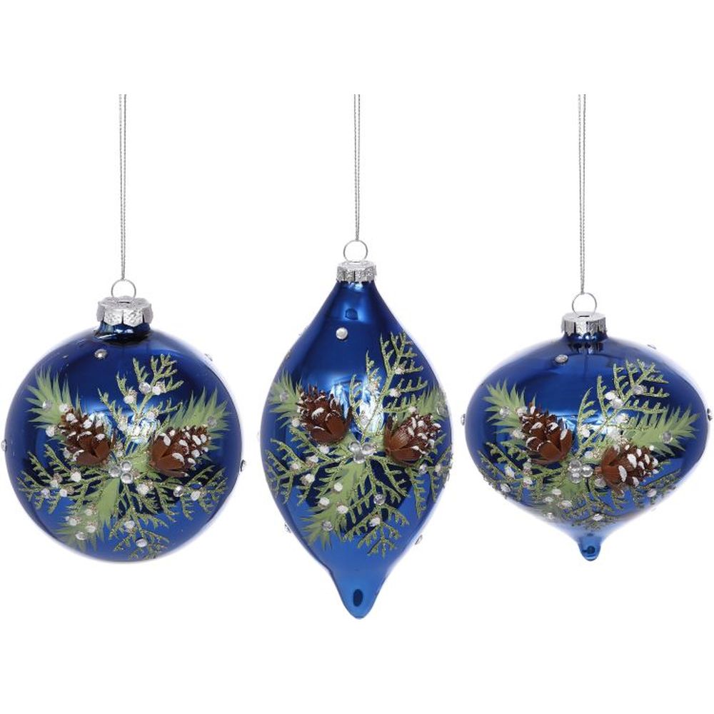 Mark Roberts 2022 Winter Pinecone Ornament, Assortment Of 3 4 Inches