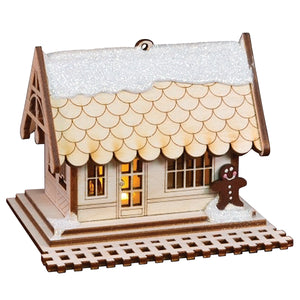Old World Christmas All Aboard Train Depot Ornament