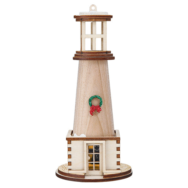 Old World Christmas Holiday Lighthouse Ornament