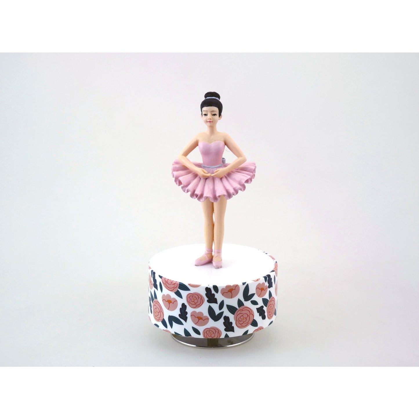 Musicbox 6.1" Ballerina Light Rose Shirt Turns To The Melody “La Vie En Rose“