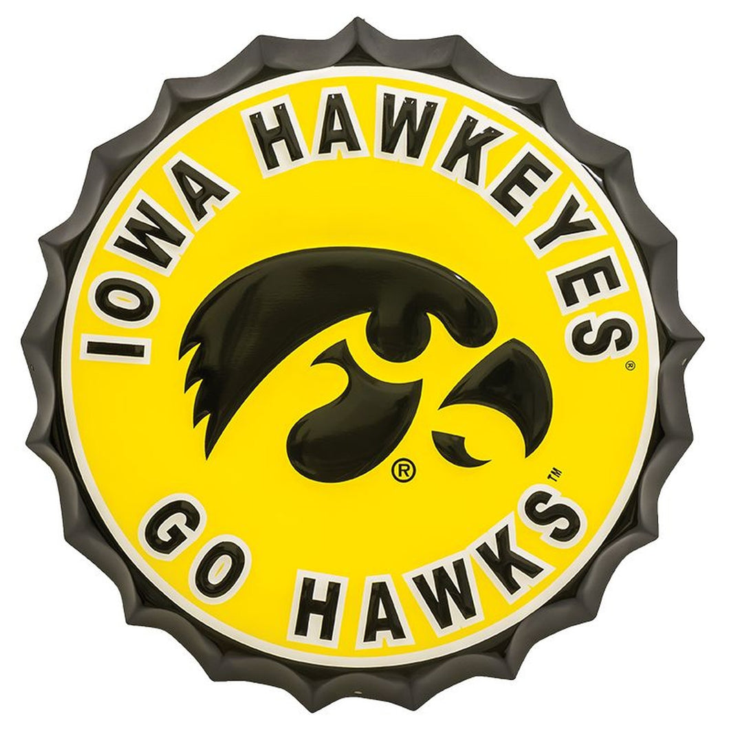 Hanna’s Handiworks Iowa Bottle Top Sign by Hanna’s Handiworks