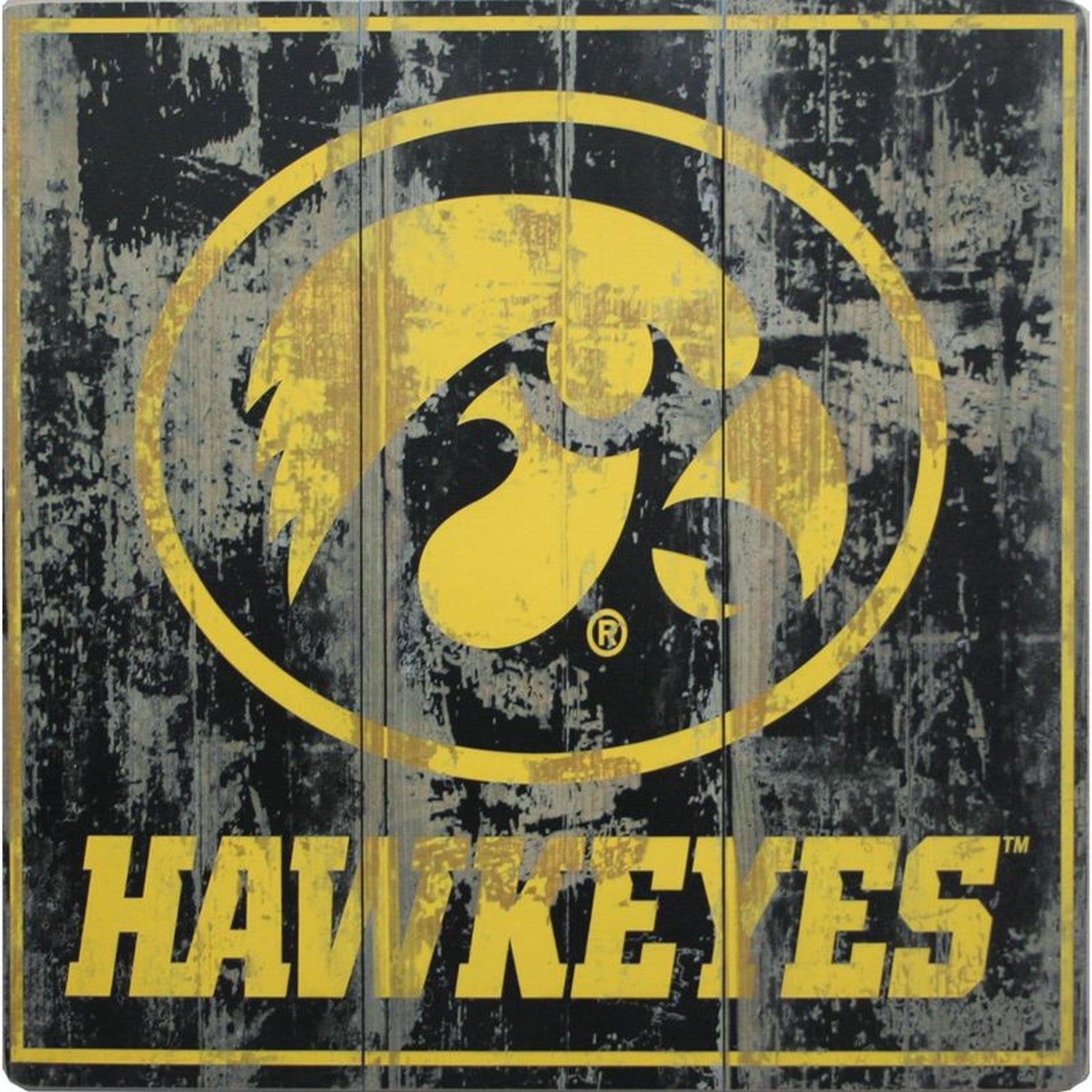 Hanna’s Handiworks Iowa Distressed Wood Sign by Hanna’s Handiworks