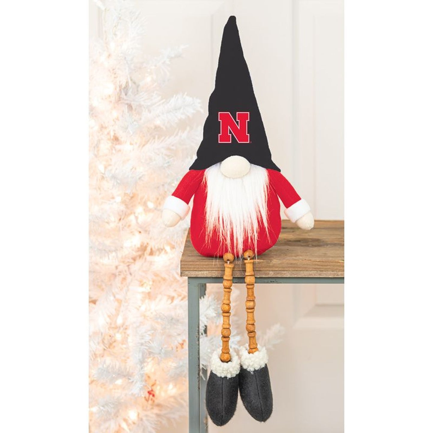 Hanna's Handiworks Nebraska Bead Leg Gnome