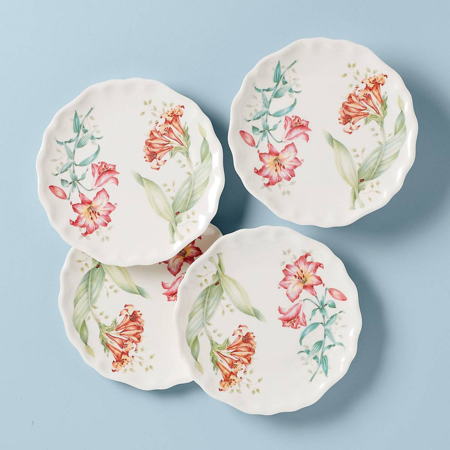 Lenox Butterfly Meadow Accent Plate, Set of 4