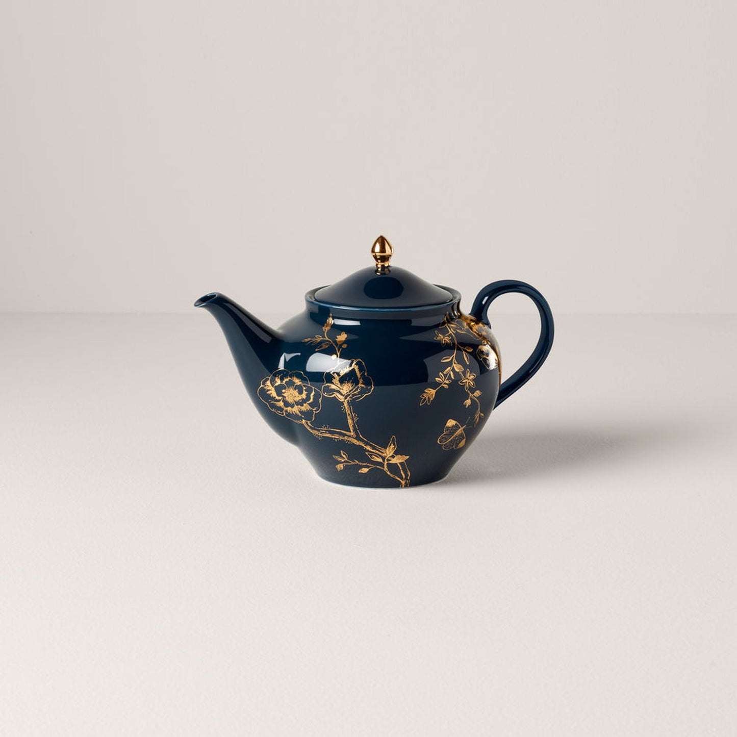 Lenox Sprig & Vine Teapot, Navy