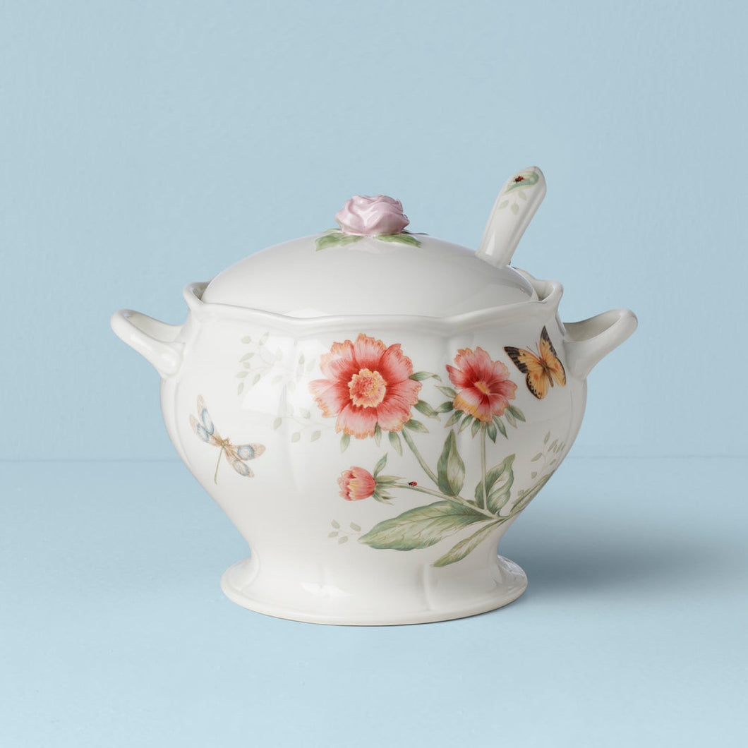 Lenox Butterfly Meadow Soup Tureen And Ladle