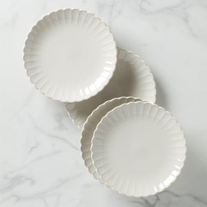Lenox French Perle Scallop Dinner, Set Of 4