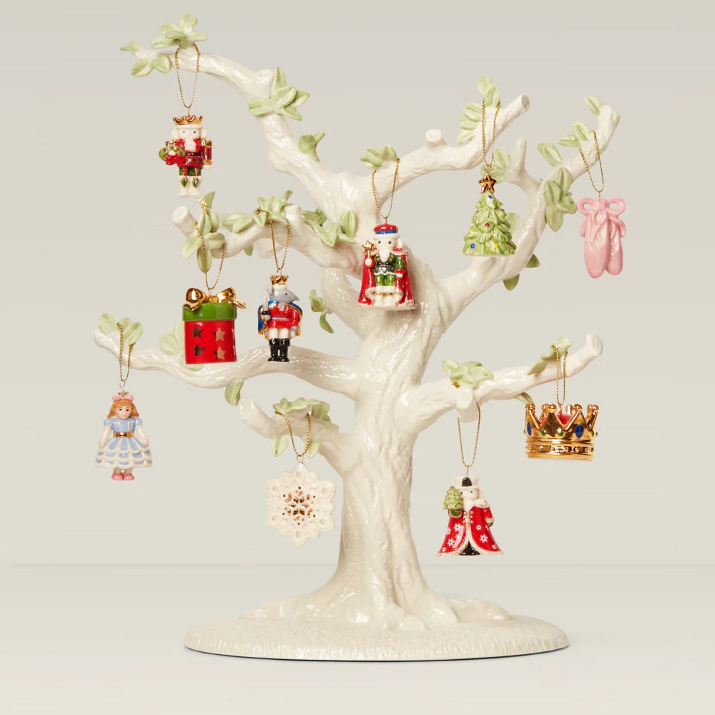 Lenox Nutcracker 10-Piece Ornament and Tree Set