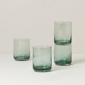 Lenox Tuscany Classic Stackable Green Tall Glass, Set Of 4