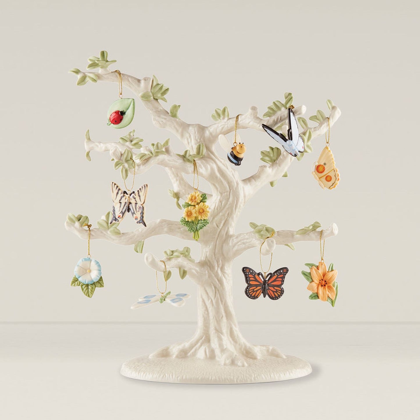 Lenox Butterfly Meadow 10-Piece Ornament & Tree Set