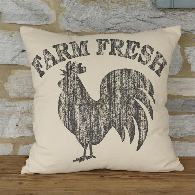 Your Heart's Delight Pillow - Farm Fresh, Polyester