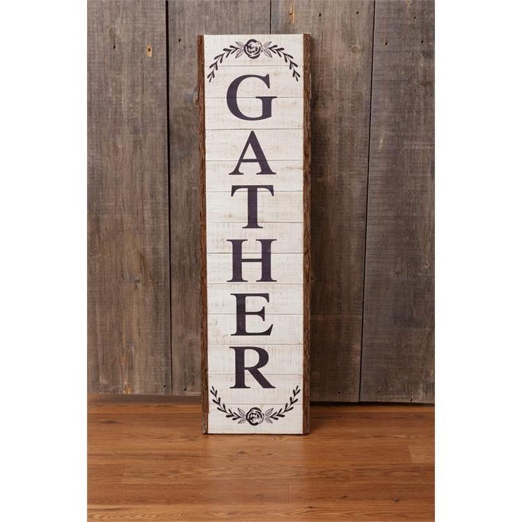 Your Heart's Delight Sign - Gather, Fir Wood