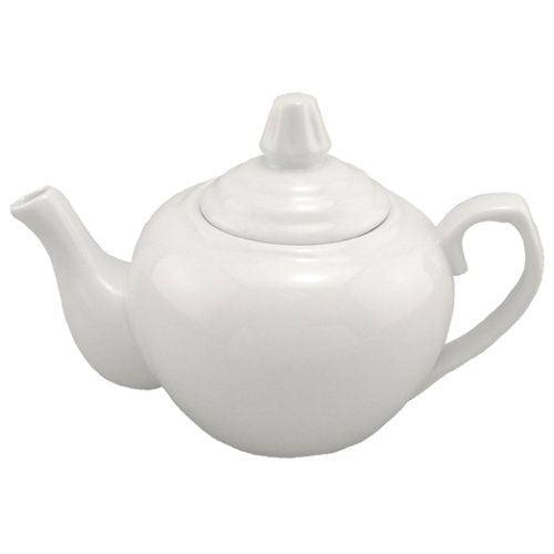 BIA Cordon Bleu Teapot, 32 oz, White, Porcelain by BIA Cordon Bleu