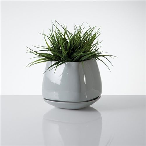 Torre & Tagus Mod Cube Planter Large - Cool Grey