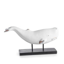 Load image into Gallery viewer, Torre &amp; Tagus Whale Resin Decor Statue, 8.75&quot; x 7&quot; x 15.75&quot;